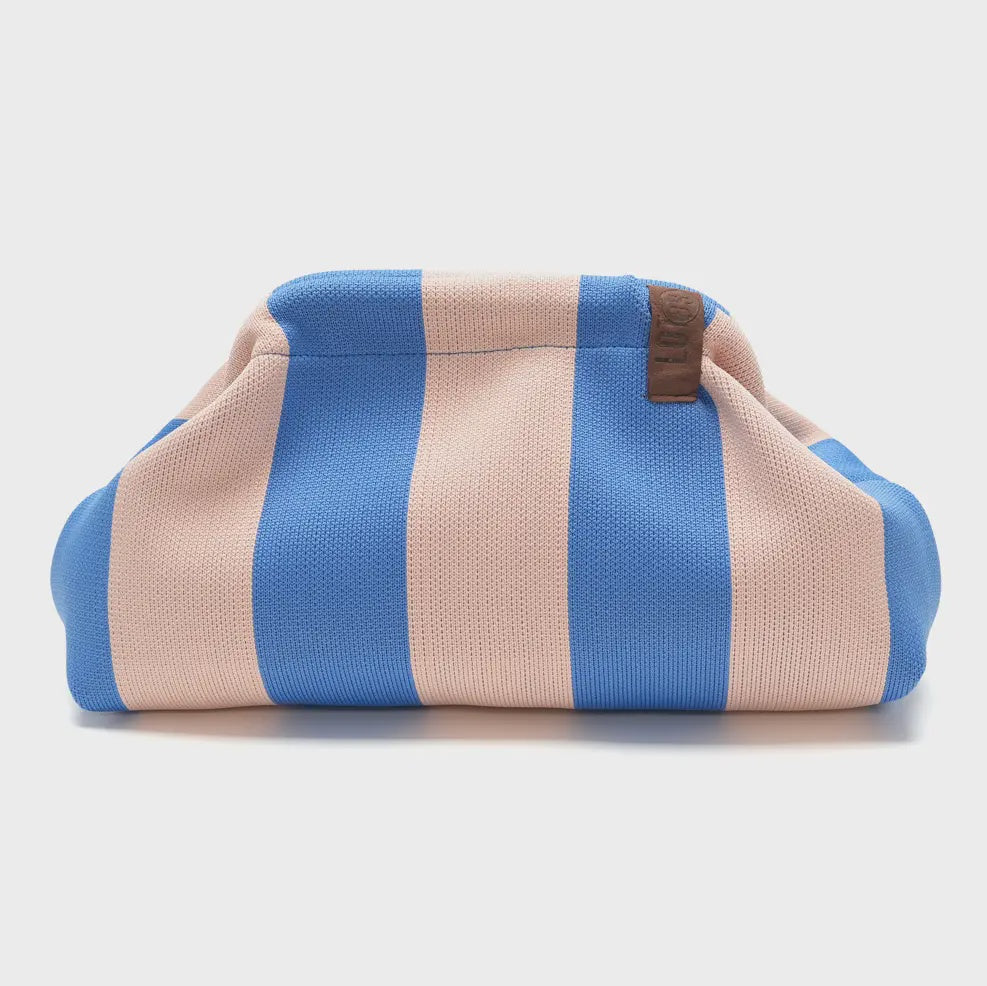 Emma Bag -  83 Cornflower & Pale Pink