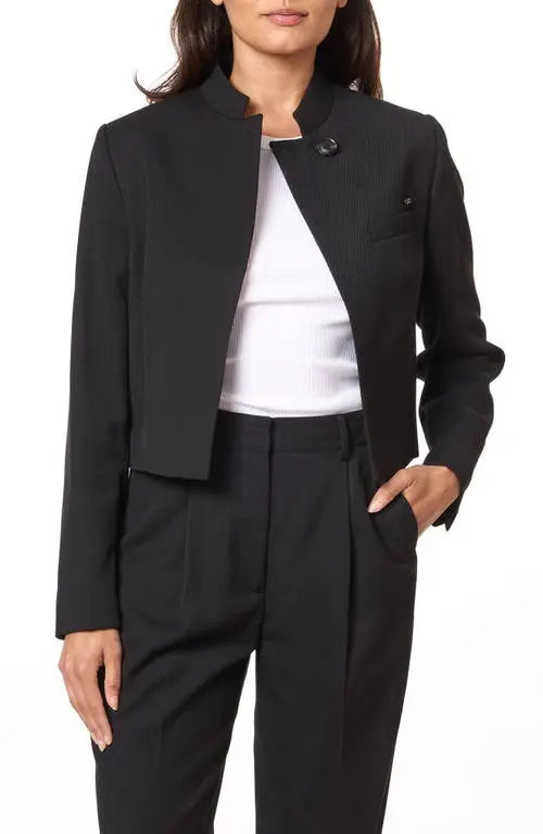 Cropped Tailored Blazer
