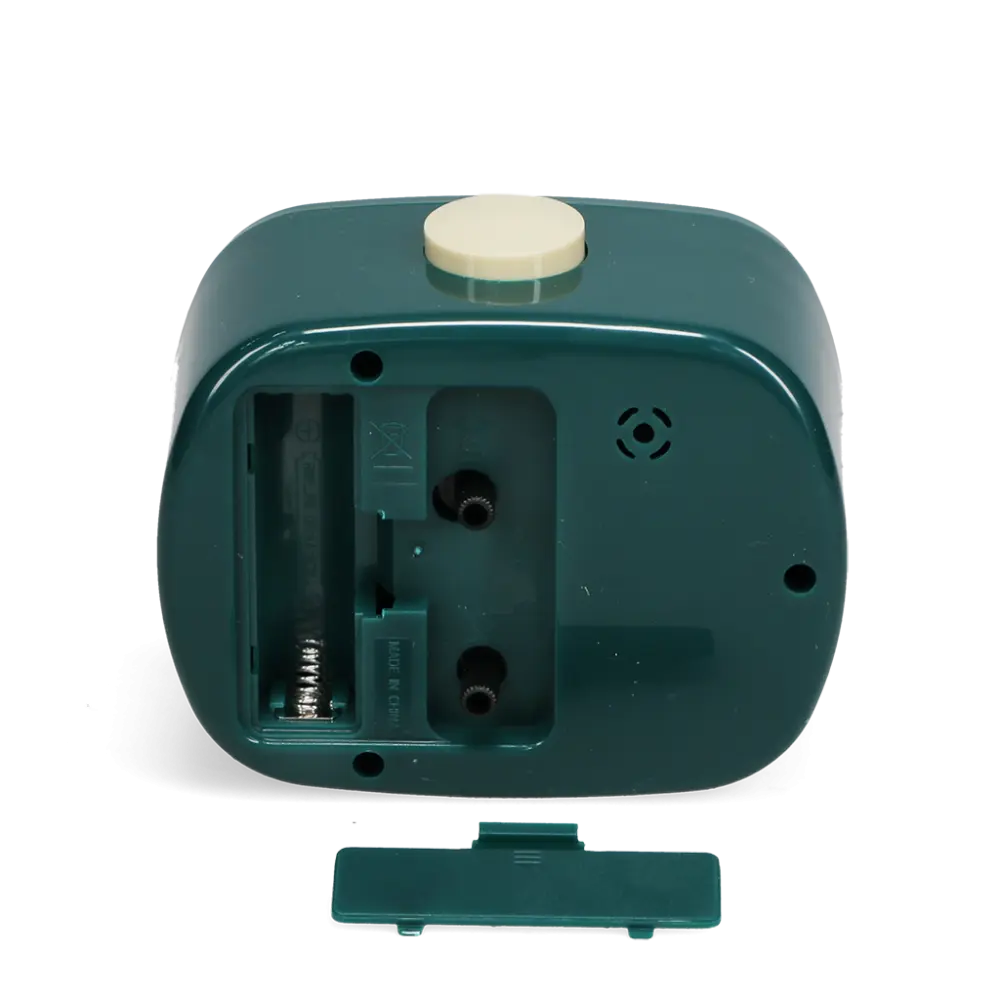 Retro Alarm Clock-Petrol Blue