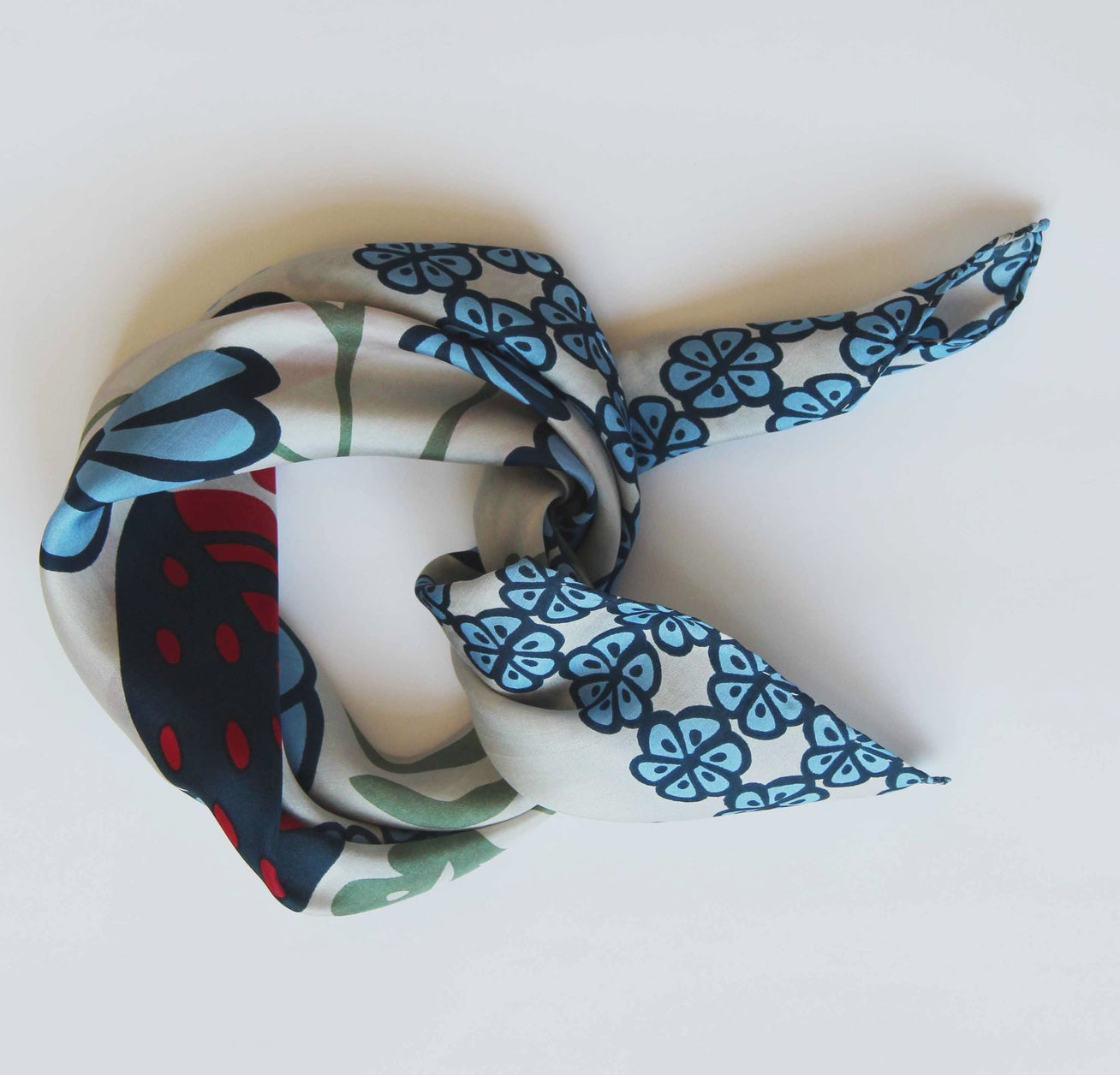 Mini Alice Blue Scarf