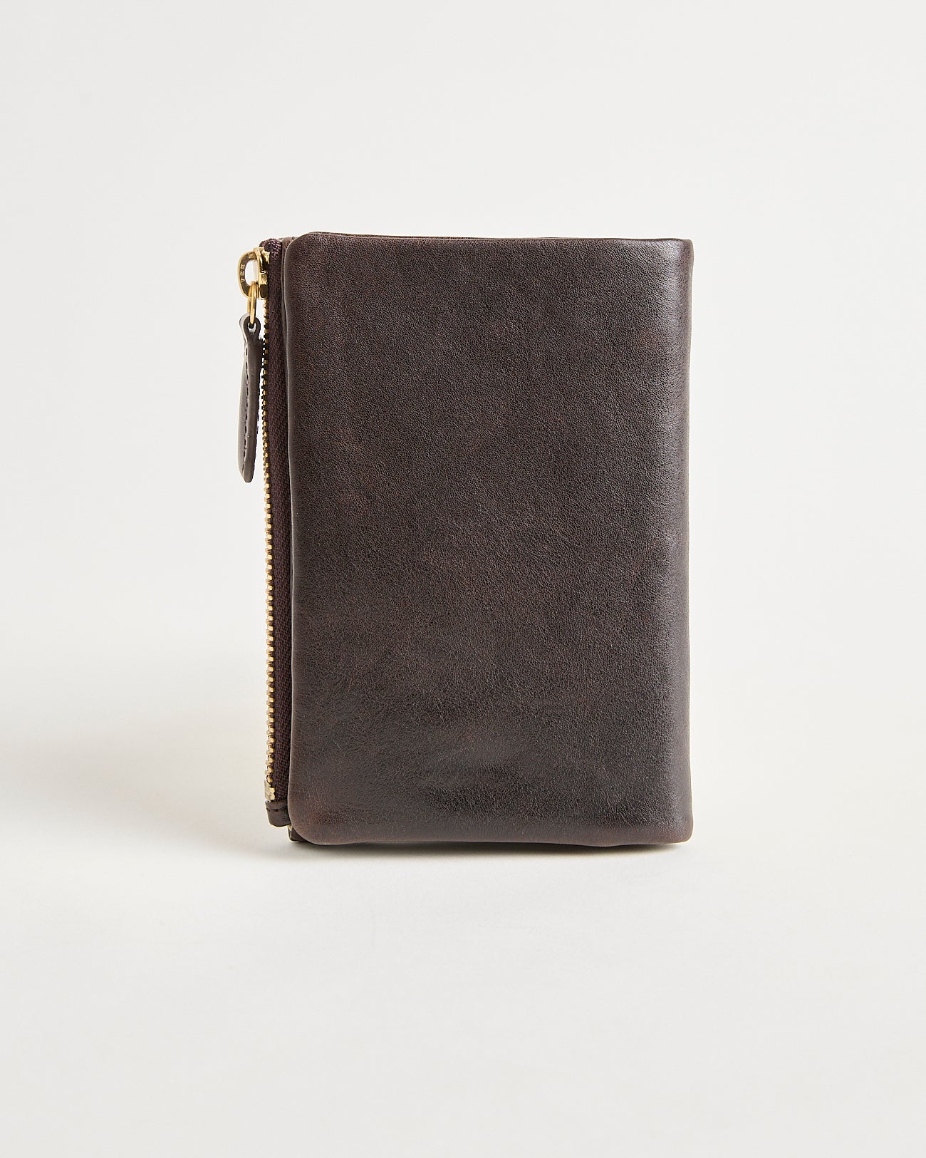 Small Sabi Wallet-Mahogany