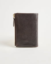 Small Sabi Wallet-Mahogany