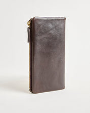 Large Sabi Wallet-  Mahogany