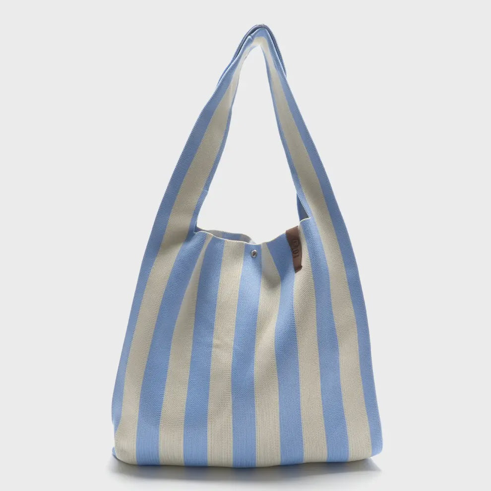 Lois Shopper 37- Cornflower & Beige - Presence Hamilton
