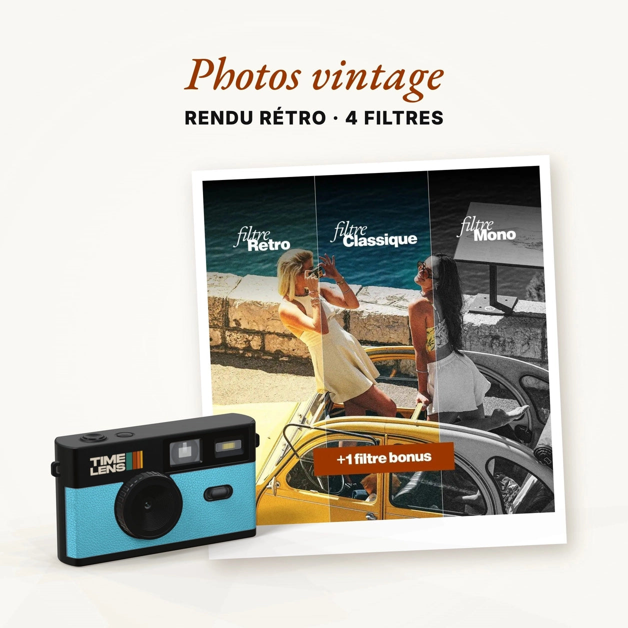 Timelens Digital Camera- Turquoise Blue