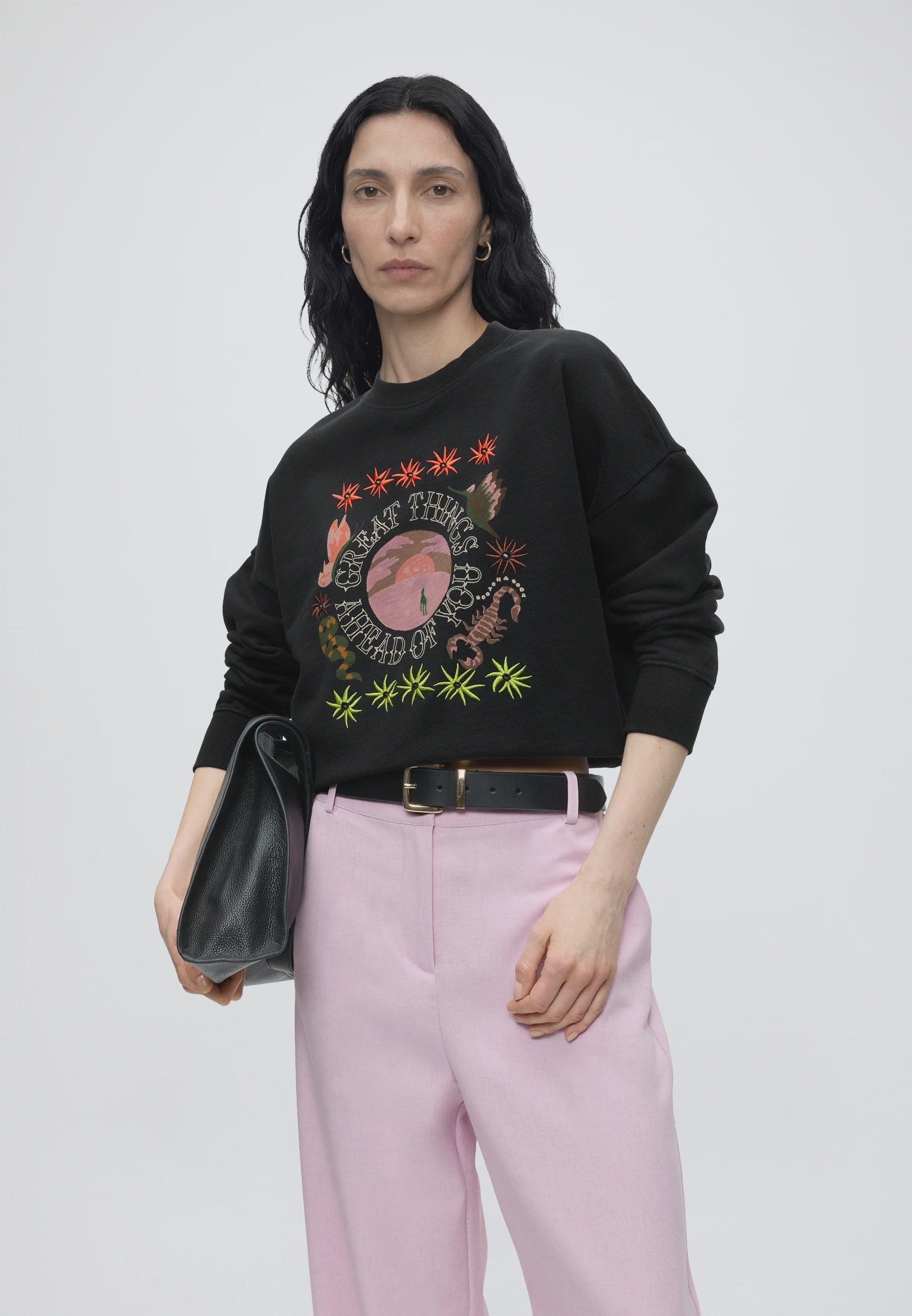 Artwork Sweatshirt- Meteorite