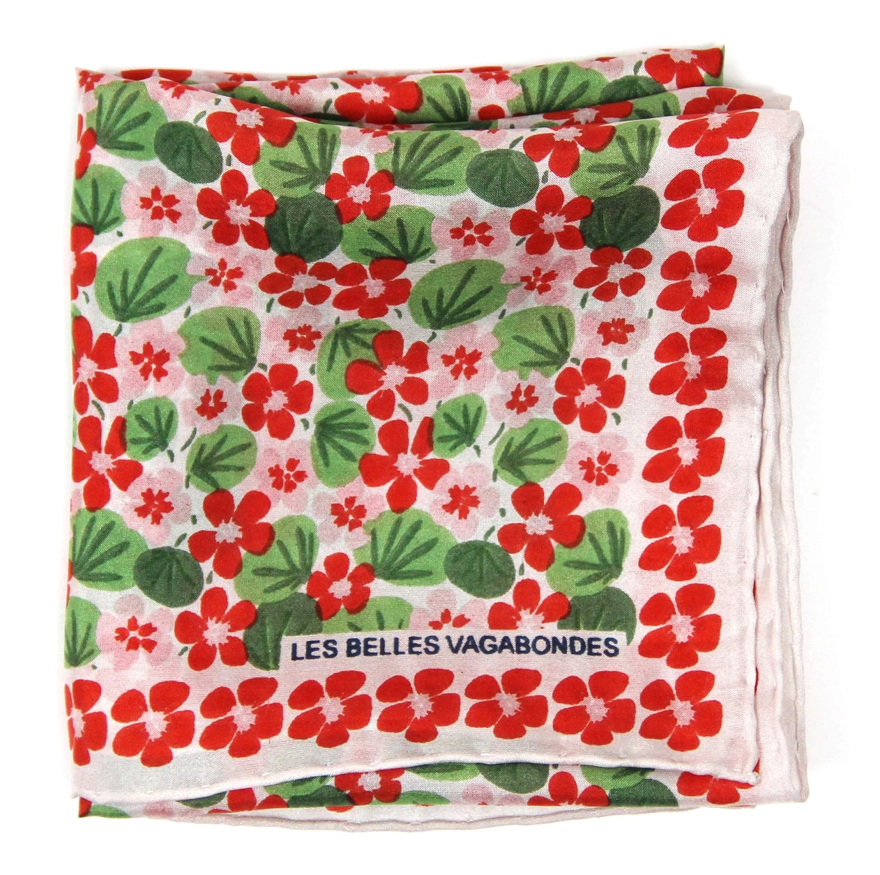 Mini Capucine Orange Silk Scarf - Presence Hamilton