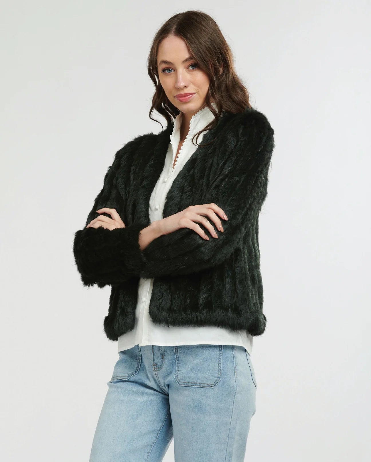 365 Days Short Fur Jacket - Presence Hamilton