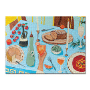 1000 Piece Puzzle-Feast On the Sunlit Terrace - Presence Hamilton