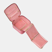Luxe Velvet Jewellery Cube- Coral