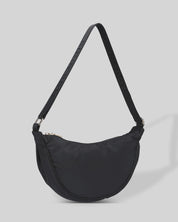 Sylvia Nylon Crossbody Bag- Black - Presence Hamilton