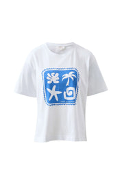 Stevie Slouchy Tee  Ceres Paradise Print