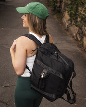 Jenn Nylon Travel Bag- Black - Presence Hamilton