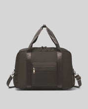 Jenn Nylon Bag- Chocolate - Presence Hamilton