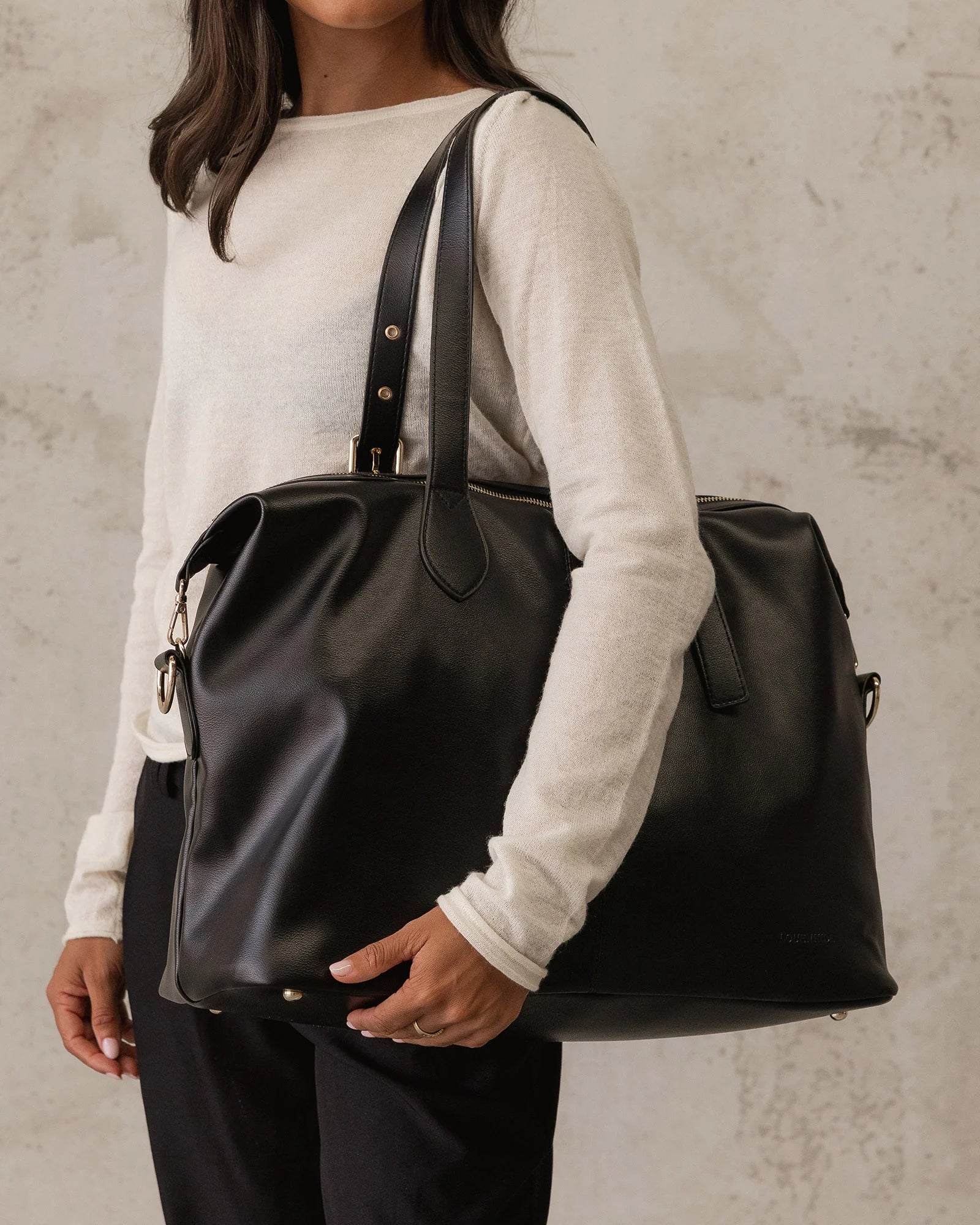 Hampton Tote Bag -Black