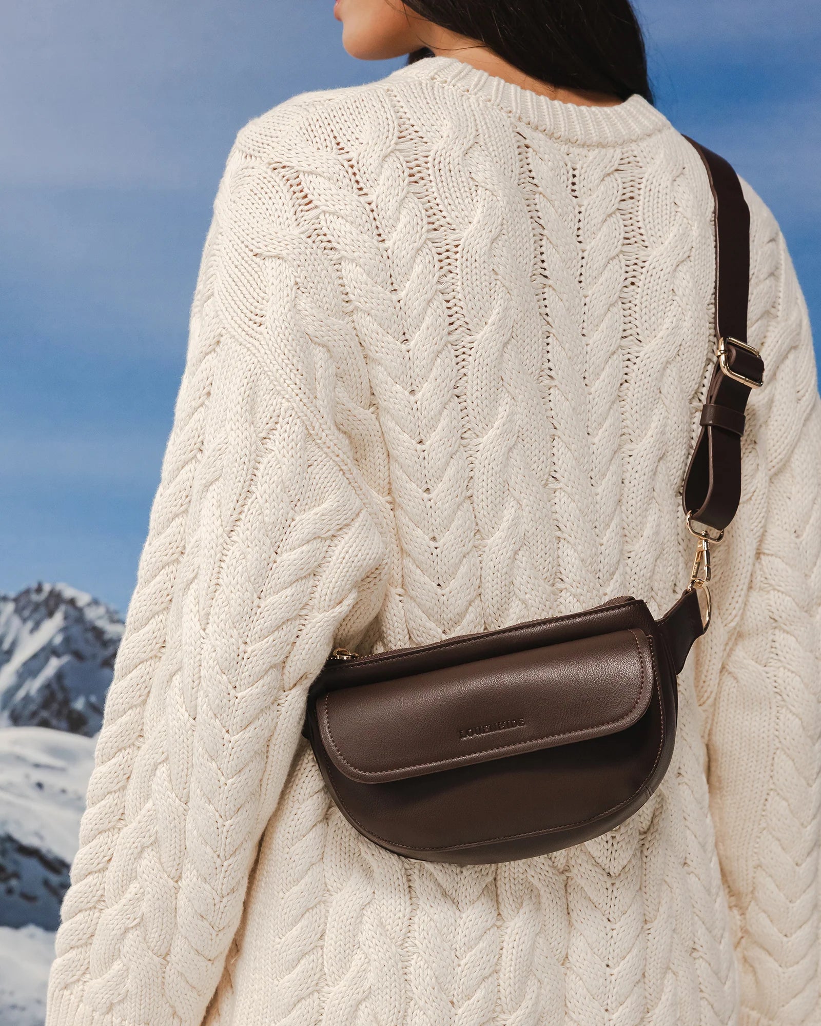 Lola Belt Bag - Chocolate - Presence Hamilton