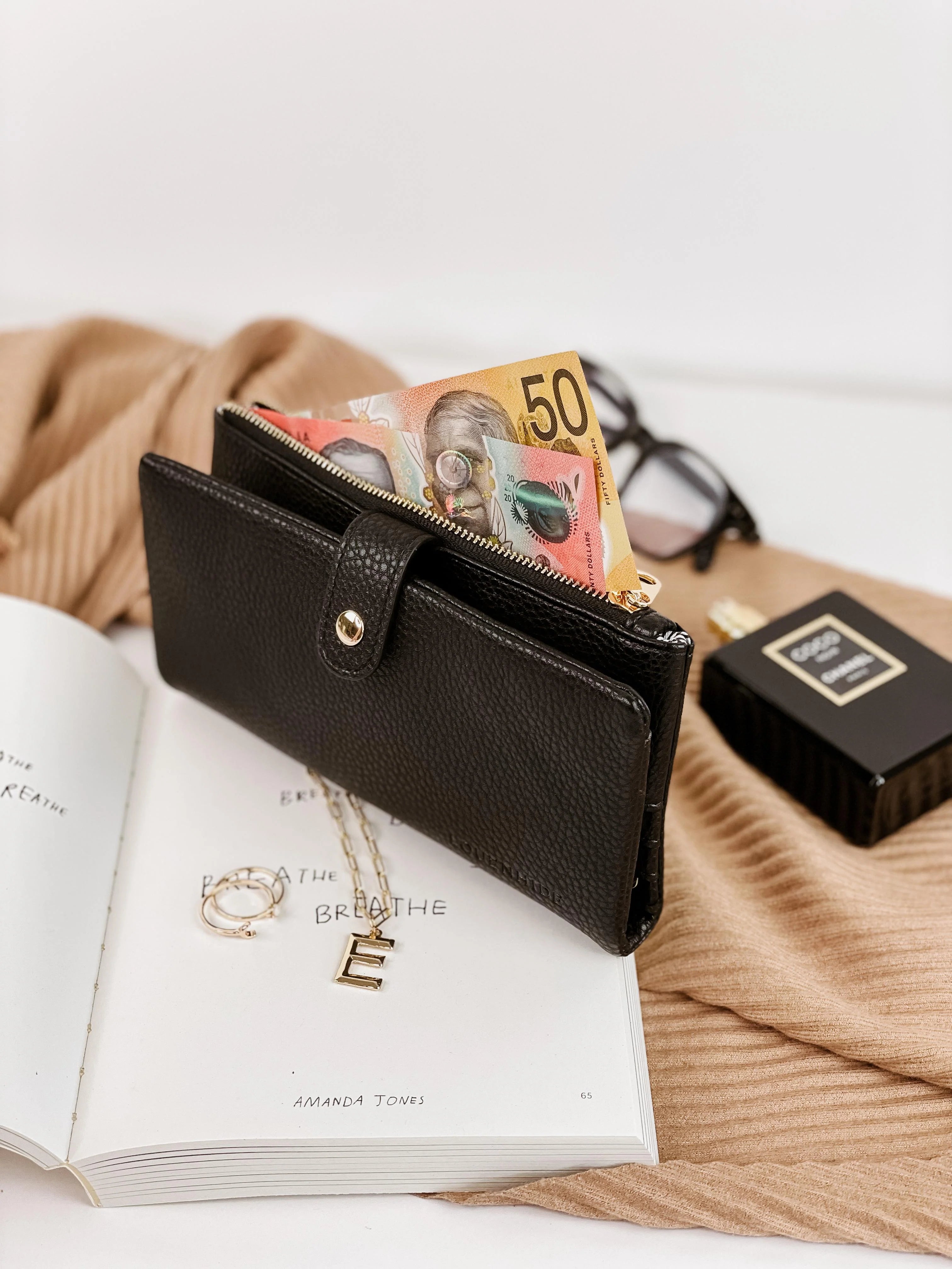 Stella Wallet- Black - Presence Hamilton