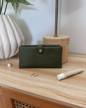 Stella Wallet- Olive - Presence Hamilton