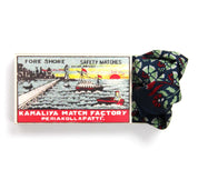 Mini Augustine Marine Silk Scarf