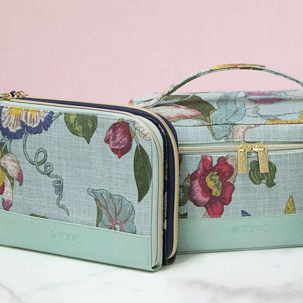 Pouch - Duet Birdsong Coastal (Teal)