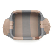 Emma Bag- 60 Beige & Steel Blue