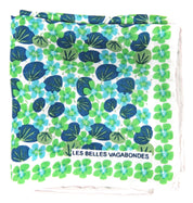 Mini Capucine Green Silk Scarf - Presence Hamilton