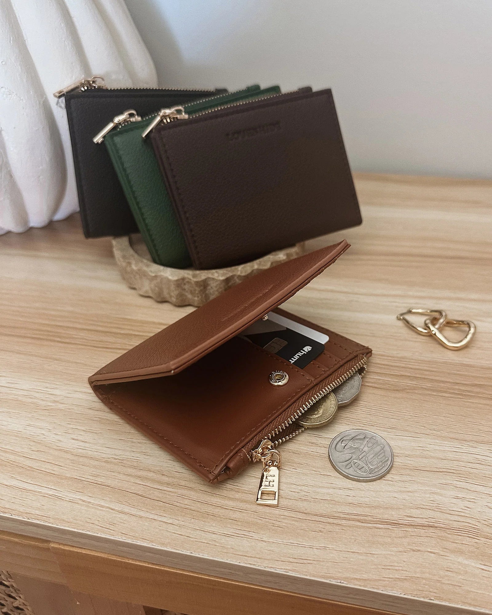 Lilly Wallet- Forest Green - Presence Hamilton