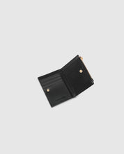 Lilly Woven Wallet- Black - Presence Hamilton