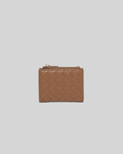 Lilly Woven Wallet- Tan - Presence Hamilton