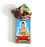 Mini Postcard Orange Silk Scarf - Presence Hamilton