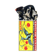 Mini Marine Arum Silk Scarf