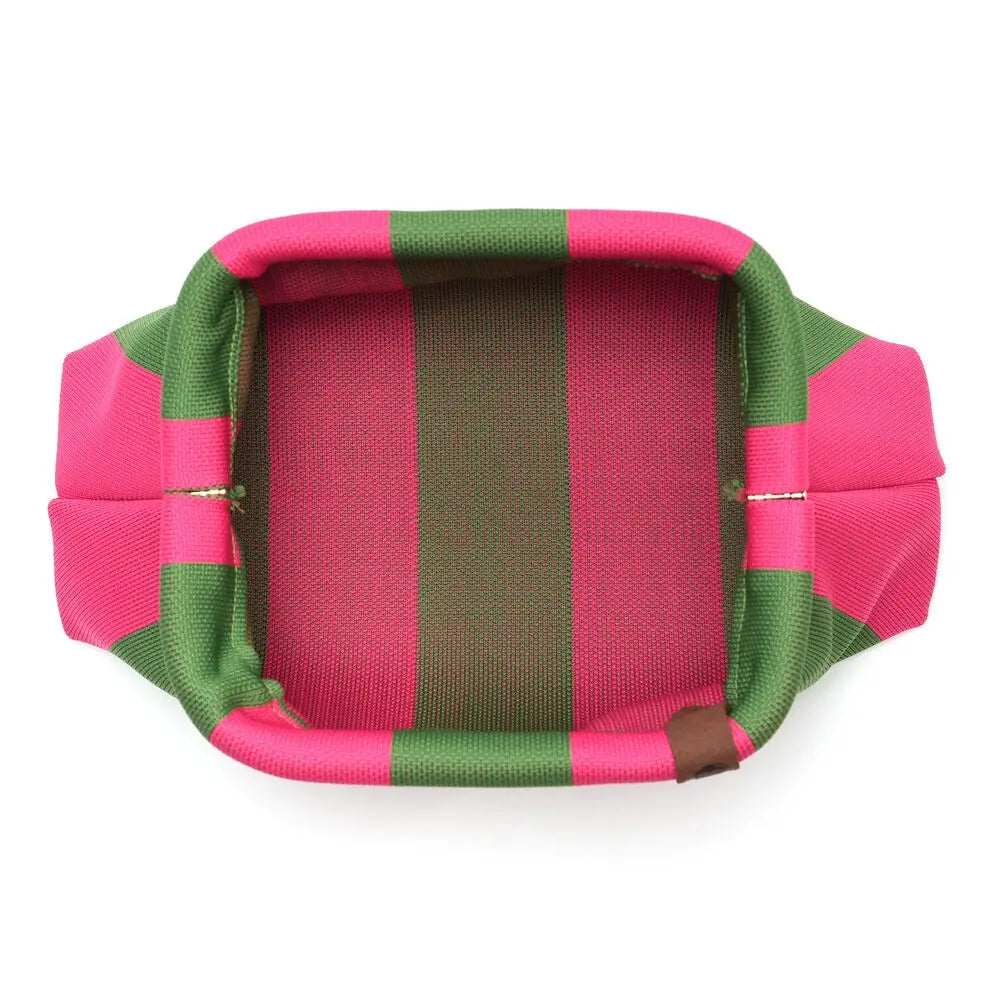Emma Bag - 47 Moss Green & Pink