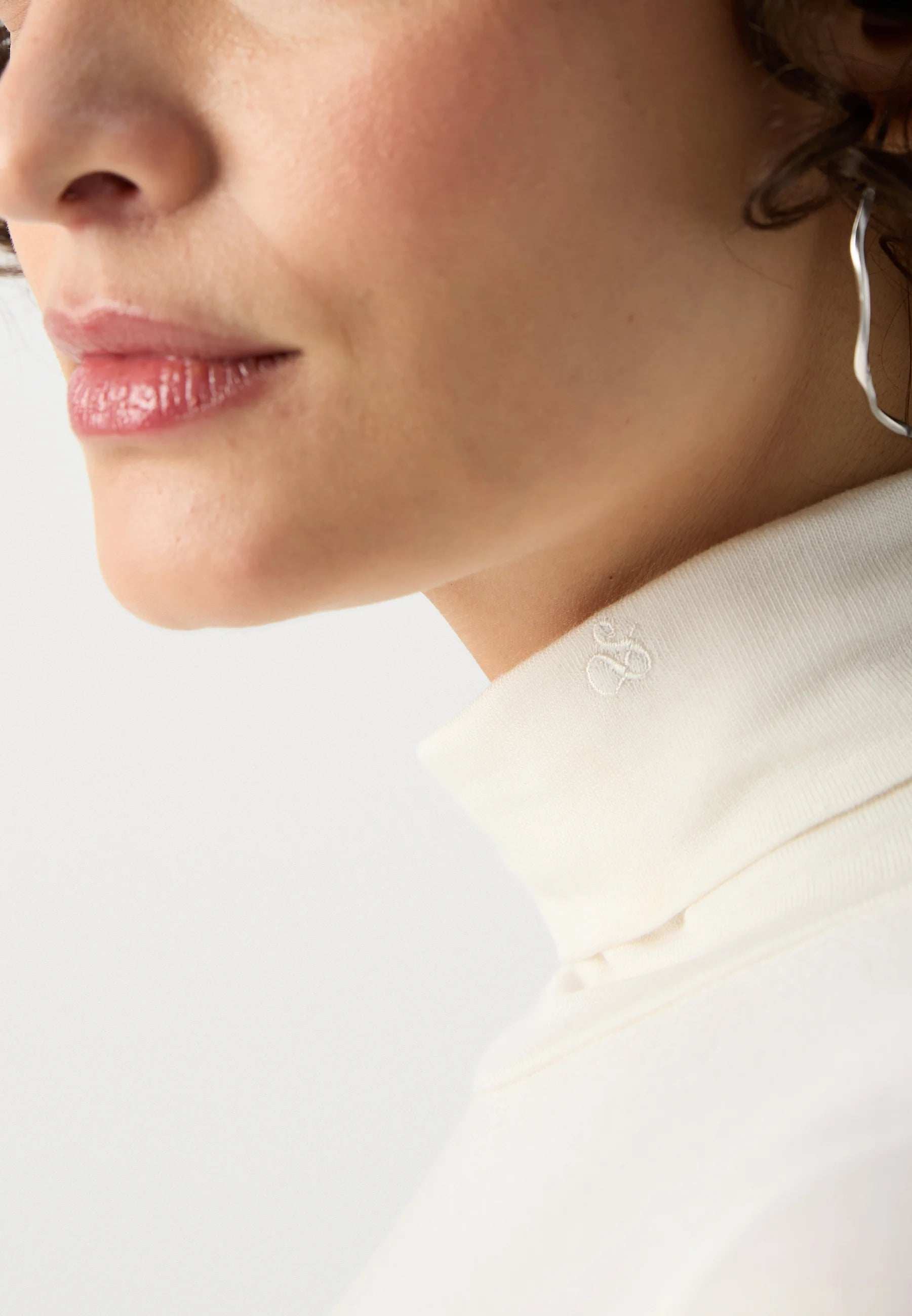 Roll Neck Long Sleeve Top