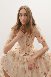 Apricity Shirt- Peaches & Cream - Presence Hamilton