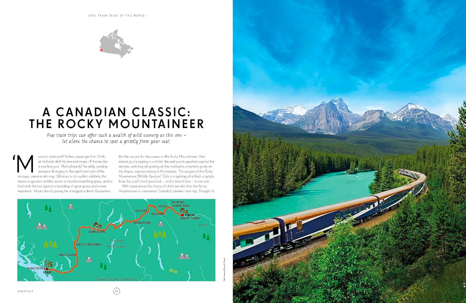 Epic Train Trips Of The World