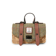 The Mini Straw Satchel