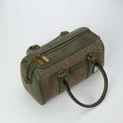 The Medium Duffel-Chestnut Herringbone