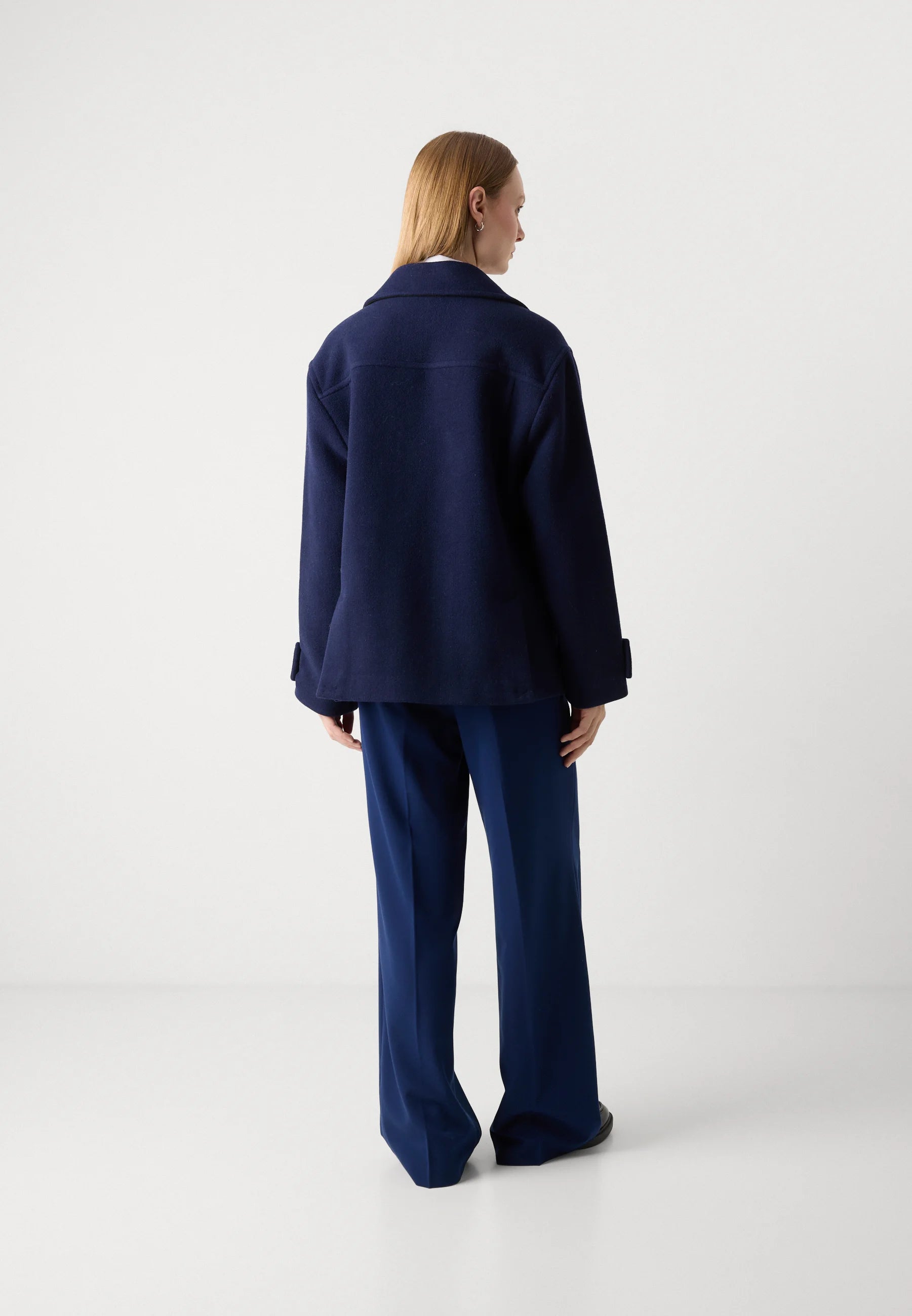 Mid Length Peacock Coat - Presence Hamilton