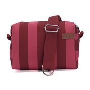 Megan Crossbody Bag 19- Choc & Mulberry