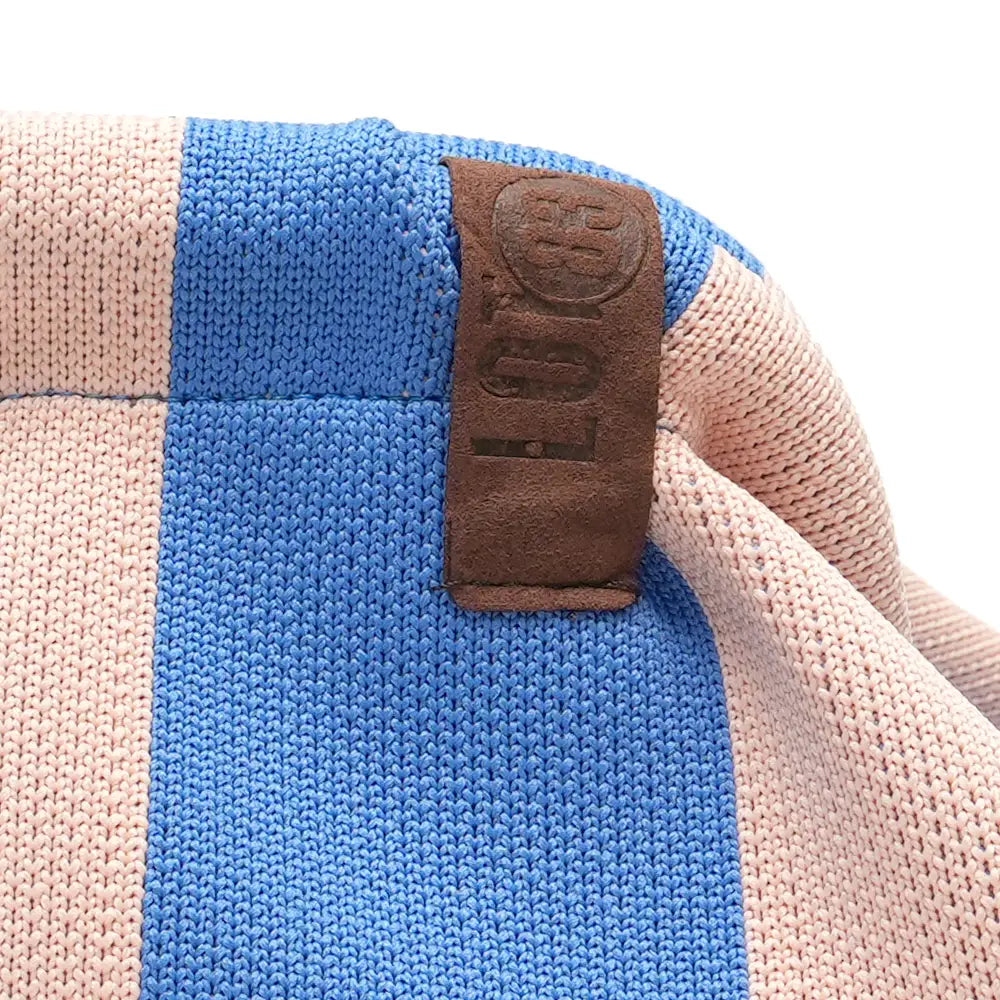 Emma Bag -  83 Cornflower & Pale Pink