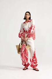 Vivian Blouse- Ruby Antique - Presence Hamilton