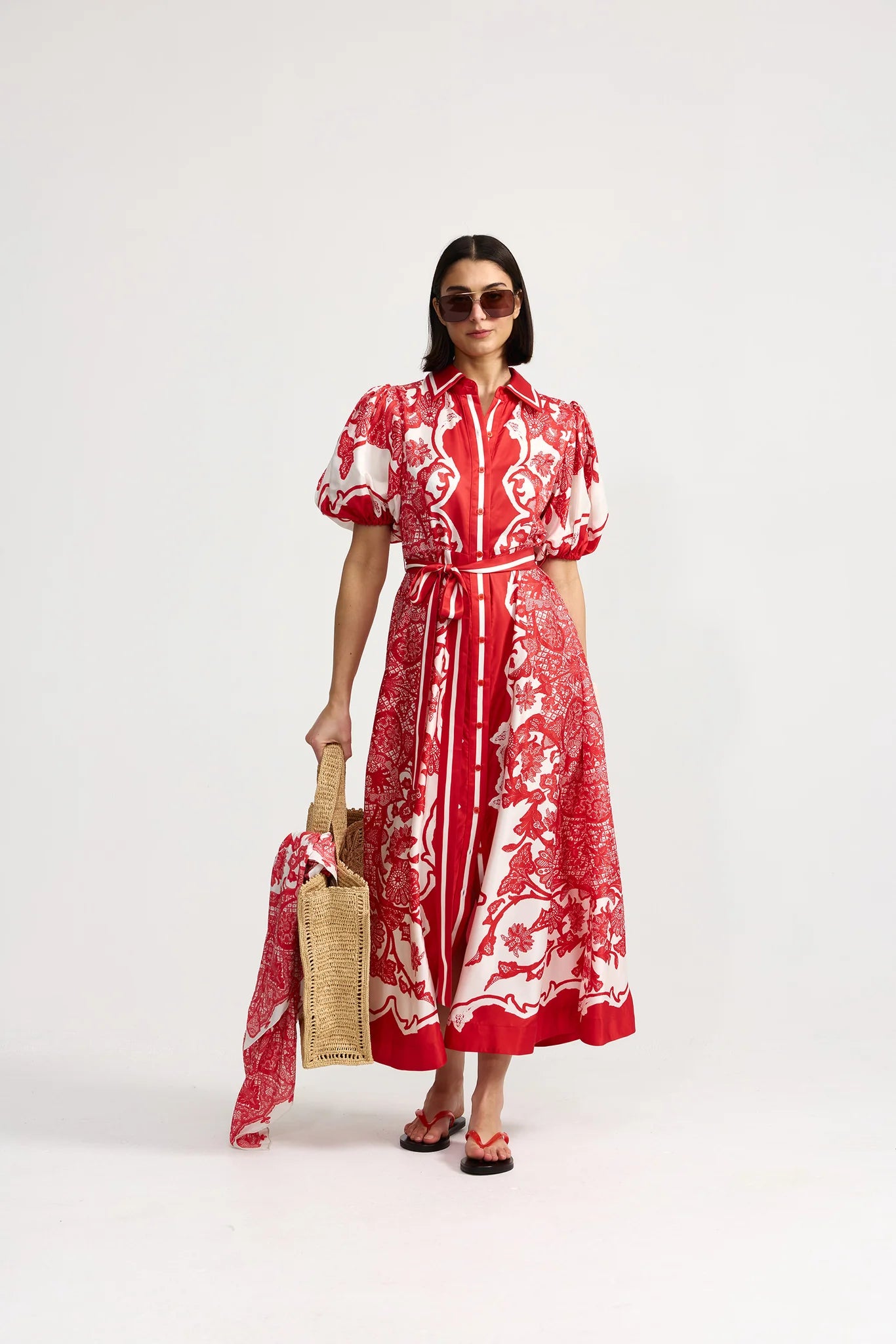 Marley Dress- Ruby Antique - Presence Hamilton