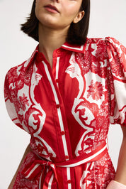 Marley Dress- Ruby Antique - Presence Hamilton