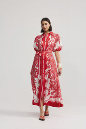 Marley Dress- Ruby Antique - Presence Hamilton