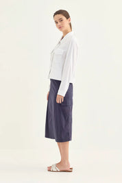Acrobat Porter Skirt - Denim Marle
