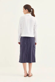 Acrobat Porter Skirt - Denim Marle