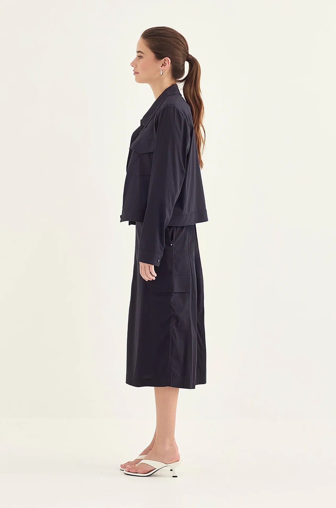 Acrobat Porter Skirt - French Ink
