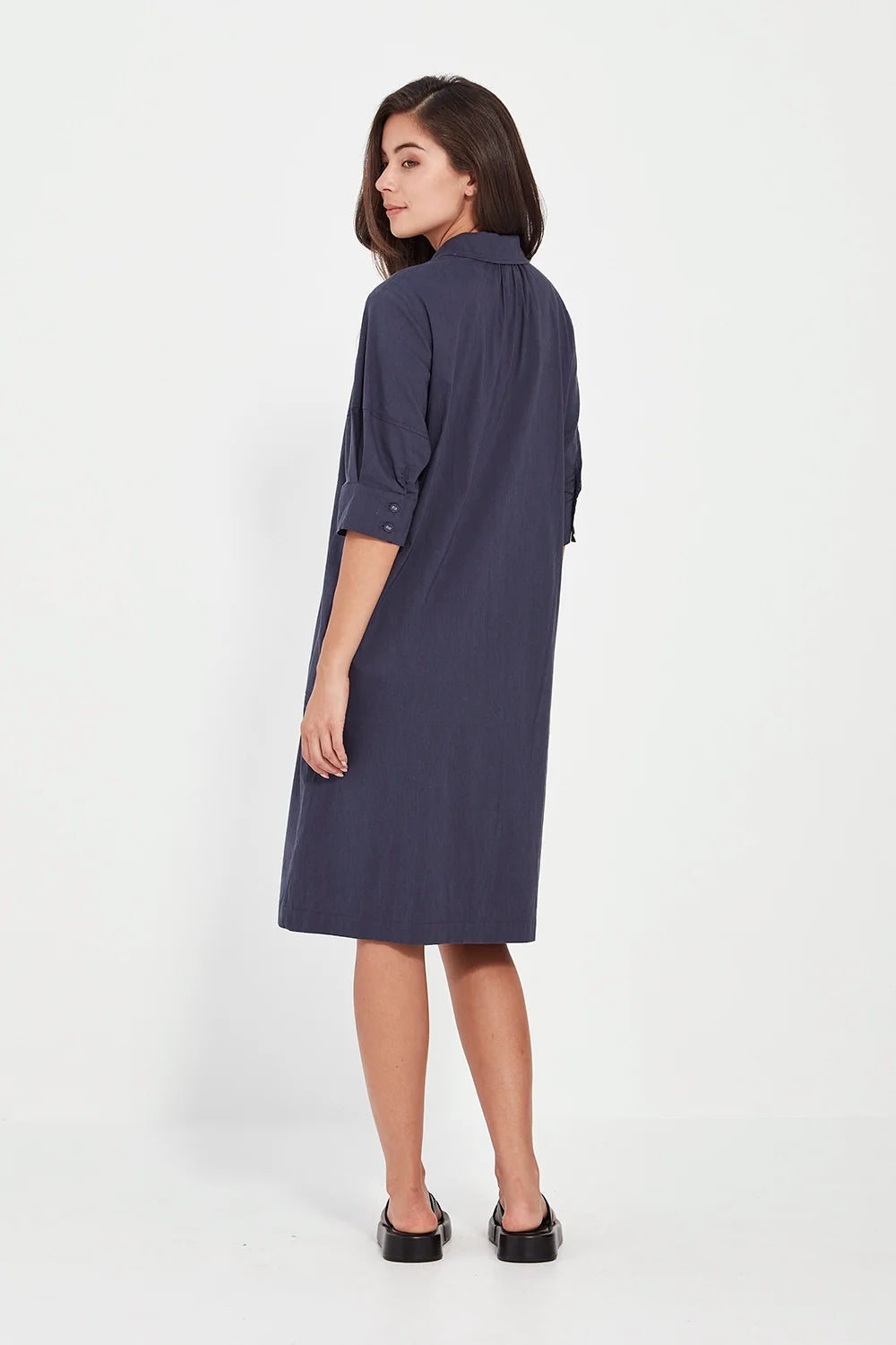 Acrobat Nori Dress- Denim Marle