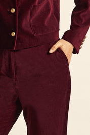 Noble Pant- Berry - Presence Hamilton