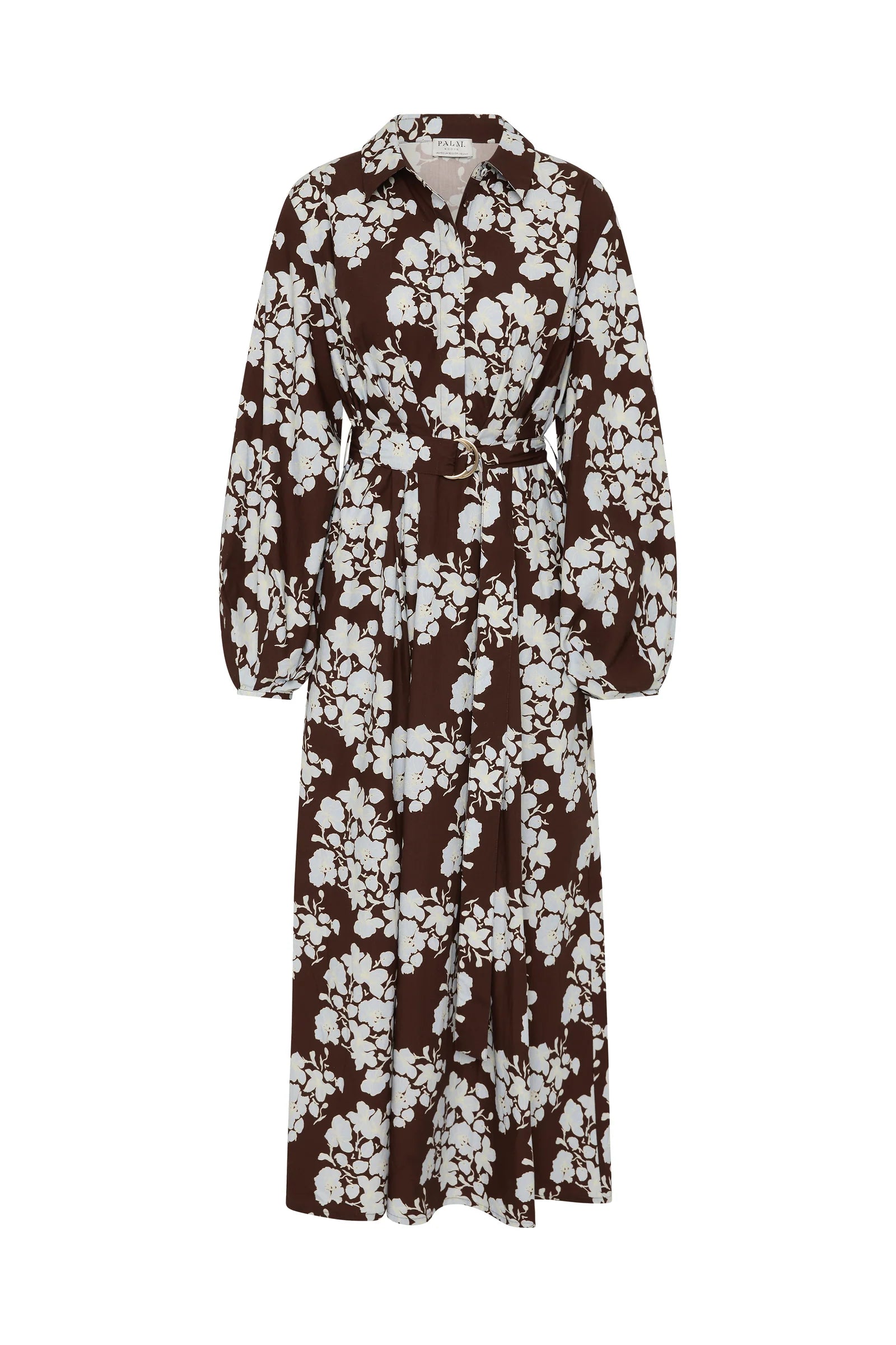 Emily Shirt Dress- Tasman Floral - Presence Hamilton